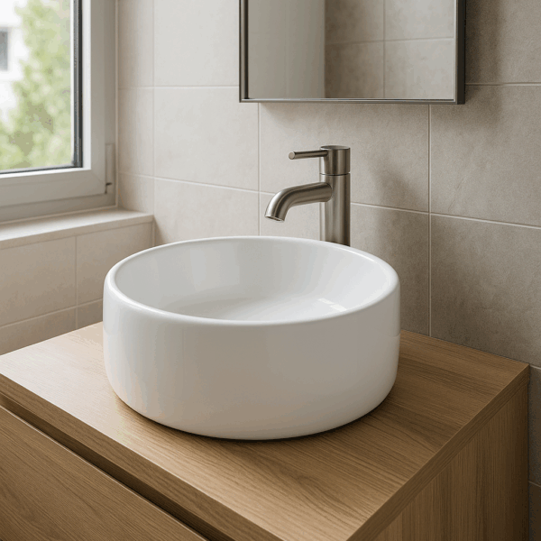 Lavabo da appoggio Rotondo SF1350