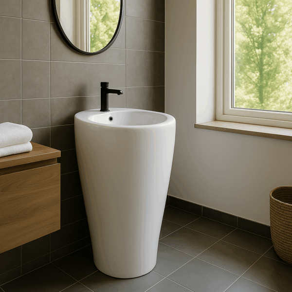 Lavabo da appoggio alto Ovale 400 YT216