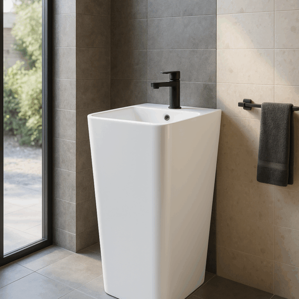 Lavabo da appoggio alto Quadrato 400 YT213