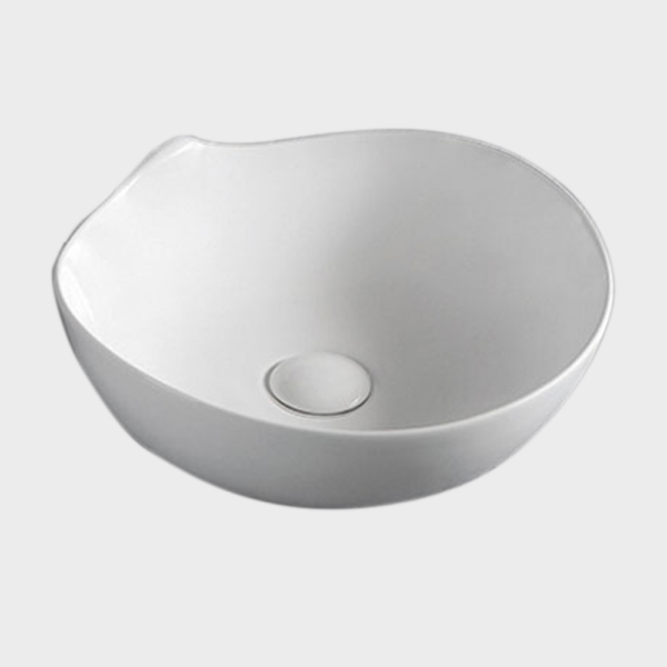 Lavabo Ceramica con punta bombata