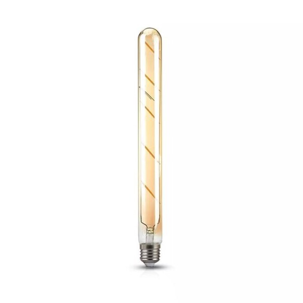 LAMPADINA LED - 5W T30 E27 FILAMENTO AMBER BIANCO CALDO 2200K