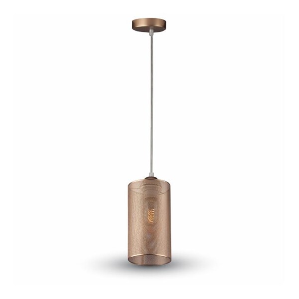 LAMPADARIO CON PORTALAMPADA ORO CHAMPAGNE