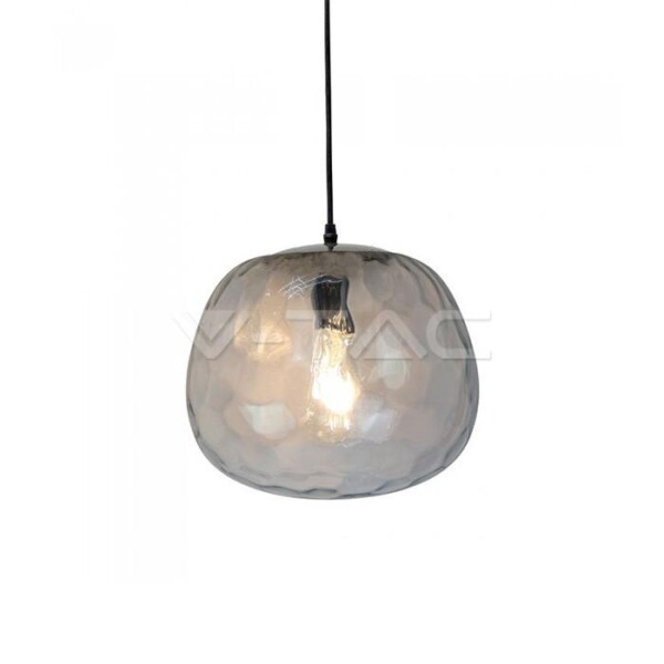 LAMPADARIO CON PORTALAMPADA DESIGN VETRO