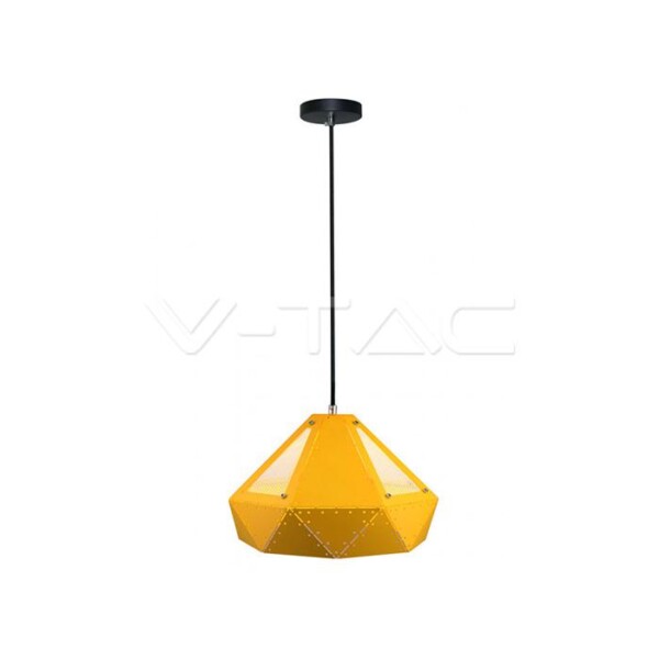 PENDANTE LIGHT PASTEL PRISM GIALLO 310 X 180 MM