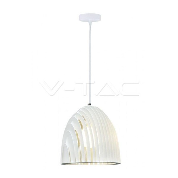 PENDANT LIGHT CONE PRISM BIANCO