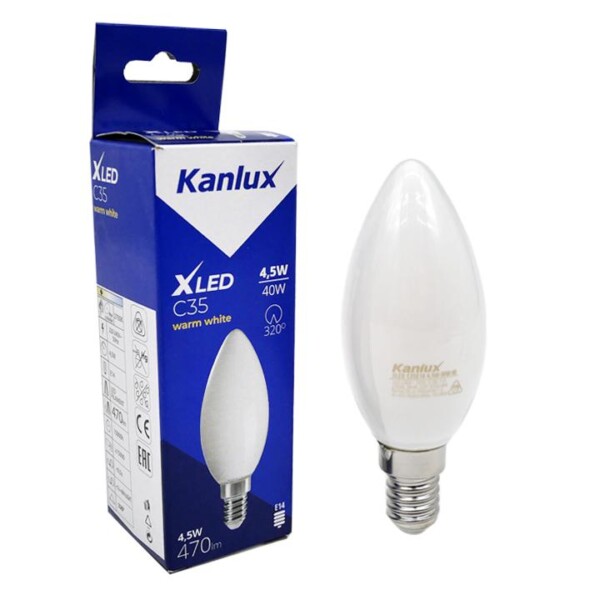 LAMPADINA LED XLED C35E14 4,5W-NW-M - KANLUX