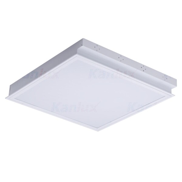 PLAFONIERA AD INCASSO CON GRIGLIA REGIS 4LED OPAL 418PT - KANLUX