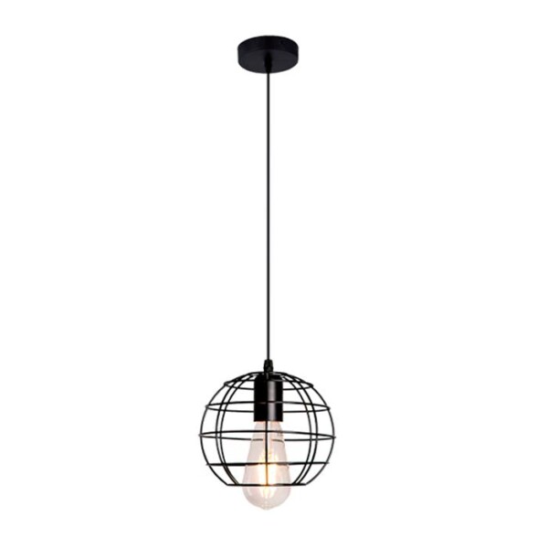 TARA PENDANT 1XE27 BLACK