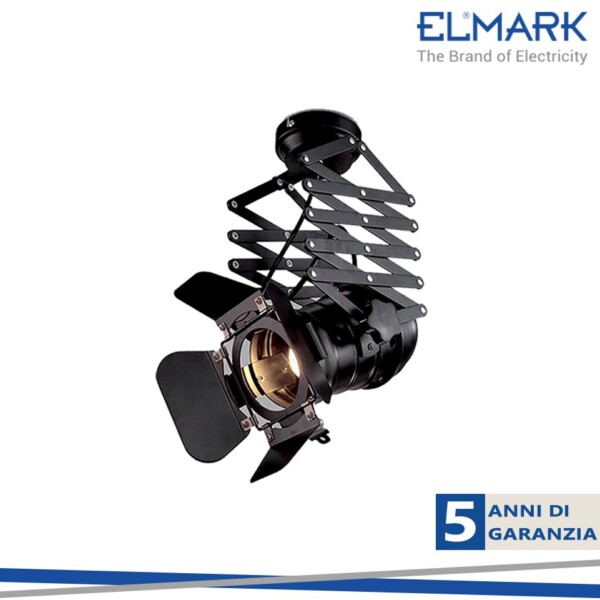CINEMA CHANDELIER 1XE27 BLACK