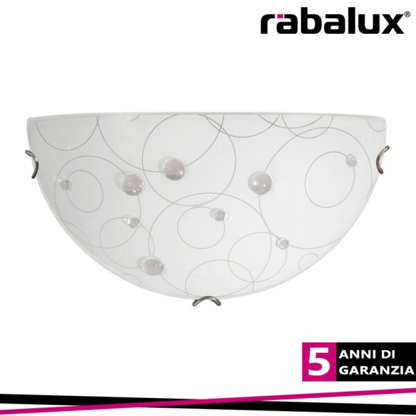 APPLIQUE JOLLY MEZZALUNA 30CM  E27