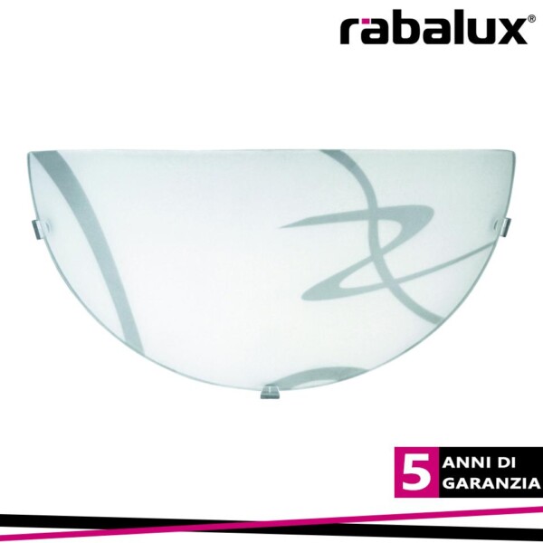 APPLIQUE SOLEY MEZZALUNA 30CM  E27
