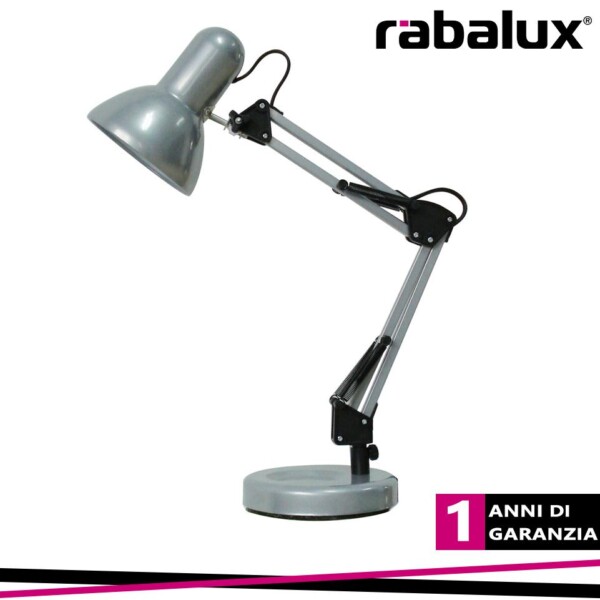 LAMPADA SAMSON DA TAVOLO E27   GRIGIO