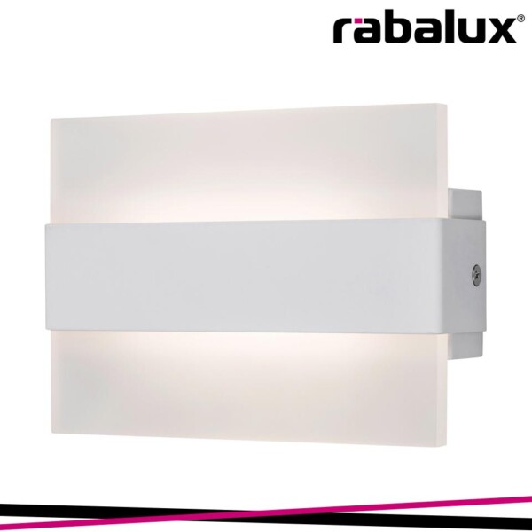 NEVILLE, INDIRECT WALL LAMP, MATTE WHITE, IN-BUILT LED 4W 19