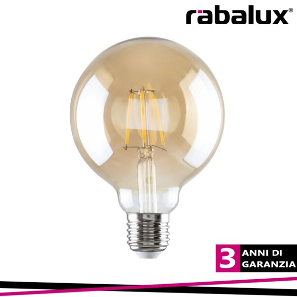 FILAMENT-LED E27 G95 6W 2700K  510LM