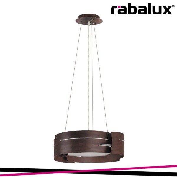 BERBERA, TRENDY WOOD IMITATION PENDANT