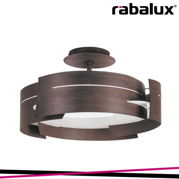 BERBERA, TRENDY WOOD IMITATION CEILING LAMP