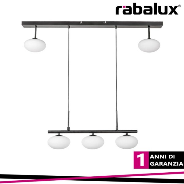CALISTA, METAL GLASS MIXED PENDANT CEILING LAMP, SEPERATELY