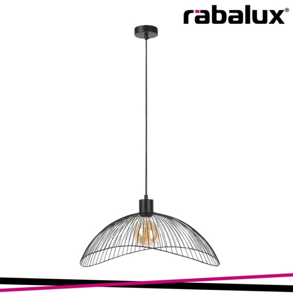 IDUNA, METAL PENDANT LAMP , E27 1XMAX 60W, MATT BLACK