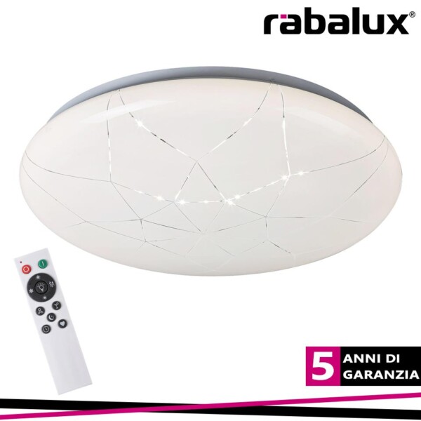 DAMIEN, CEILING LAMP, WHITE, BUILT IN LED  24W 1920LM 3000-6