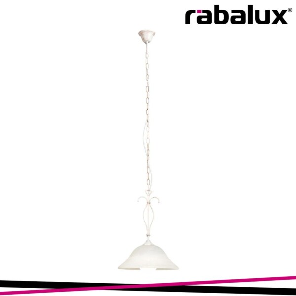 KATHERINE, RUSTIC STYLE ANTIQUE WHITE PENDANT