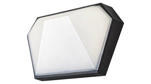 APPLIQUE SALVADOR, OUTDOOR WALL LAMP, BLACK/WHITE, 12W 4000K
