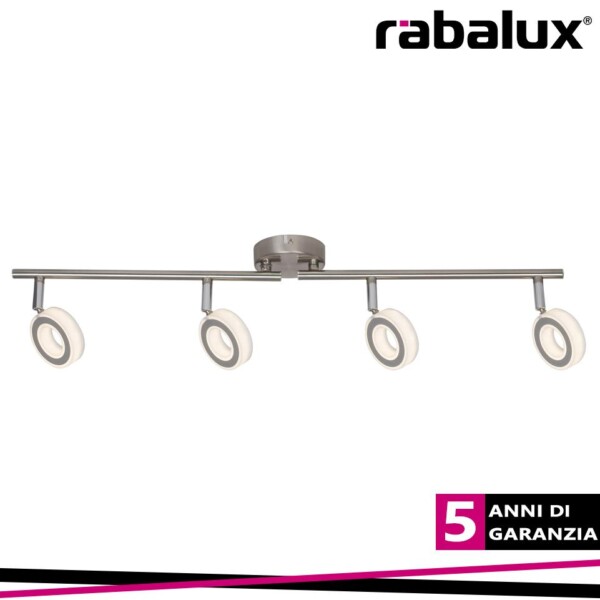ZORA 4XSPOT BUILT-IN LEDWITH BULB,CHROME