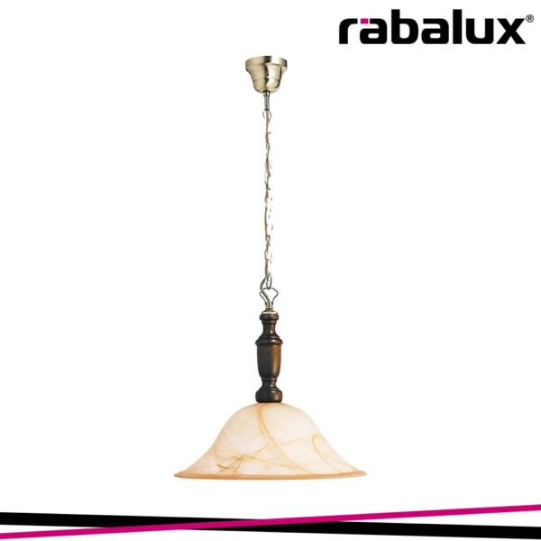 RUSTIC3 PENDANT D40 E27 100W BRONZ-NUT