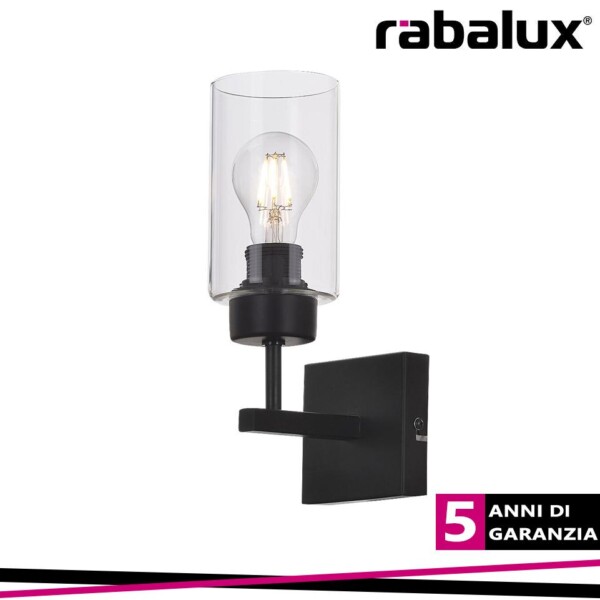 PRUDENCE,IND.WALL, E27 1XMAX40W, BLACK