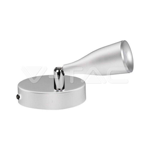 4.5W FARETTO LED DA MURO 4000K CORPO BIANCO