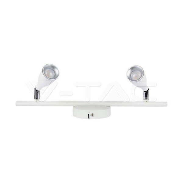 9W LED LAMPADA DA PARETE 3000K CORPO BIANCO