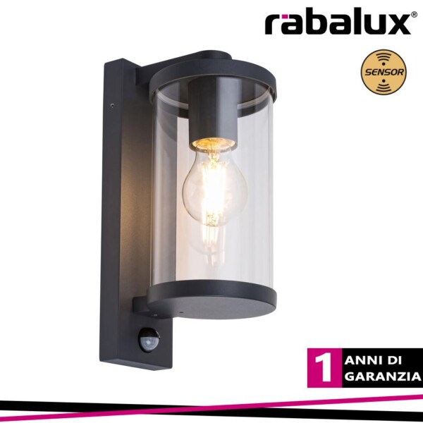 SILISTRA,OUTDOOR W.,E27 1X60W,ANT,SENSOR