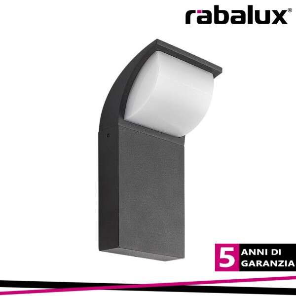HONKONG, OUTD. WALL, LED9W, BLACK, L10CM