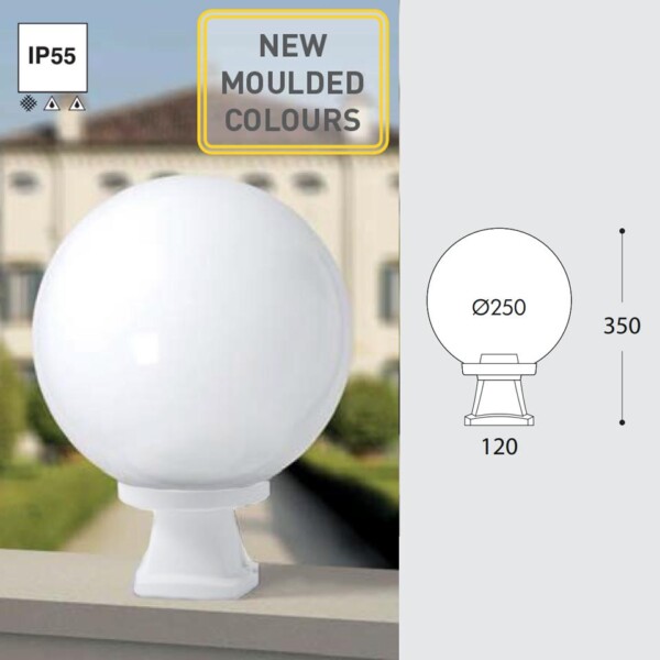 DISMA/G250 E27 OPAL BIANCO