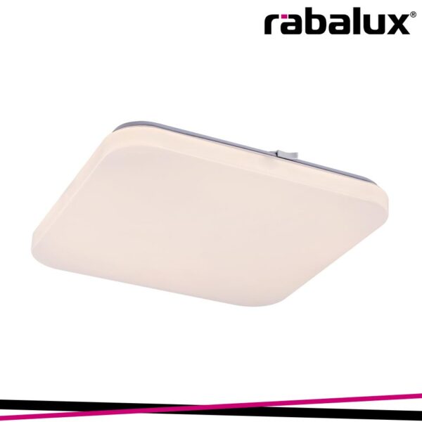 VENDEL, INDOOR CEILING LAMP, WHITE METAL LAMP WITH WHITE PLA