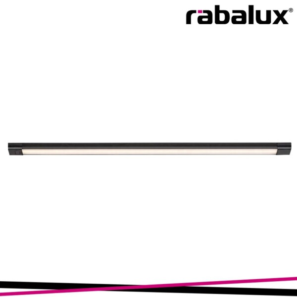 HANSON, INDOOR CABINET LIGHT 8W BLACK 3000K 50CM