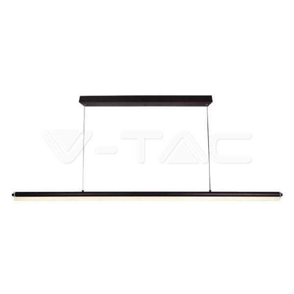 23W LED LAMPADA A SOSPENSIONE DI DESIGN LINE NERA 4000K