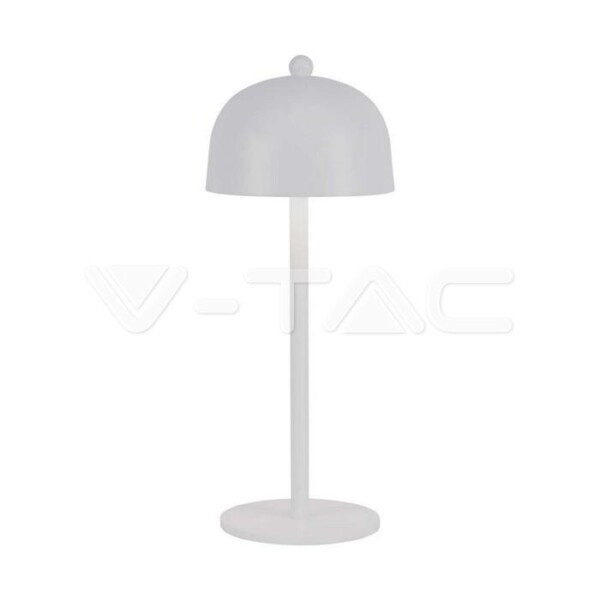 LED LAMPADA DA TAVOLO 1800MAH BATTERIA 115X300 3IN1 CORPO BIANCO