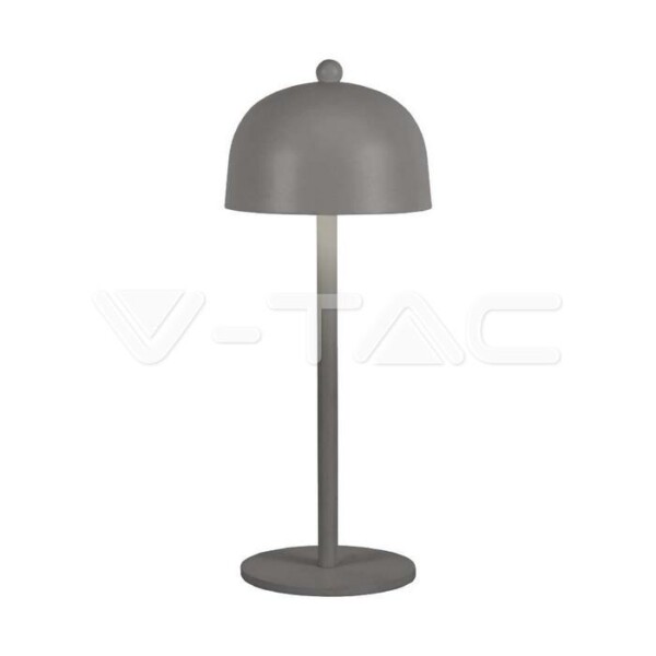 LED LAMPADA DA TAVOLO 1800MAH BATTERIA 115X300 3IN1 GREY BODY