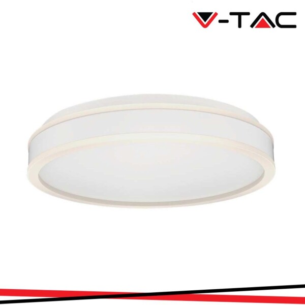 42W LED LUCE DI DESIGN ROTONDA BIANCA  4000K DIMMERABILE
