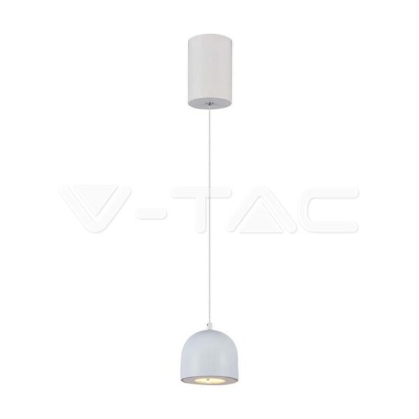 8.5W LED LAMPADA A SOSPENSIONE   100 CORPO BIANCO 3000K