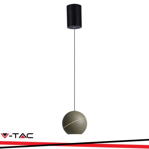 8.5W LED LAMPADA A SOSPENSIONE   180 CORPO IN ORO CHAMPAGNE 3000K