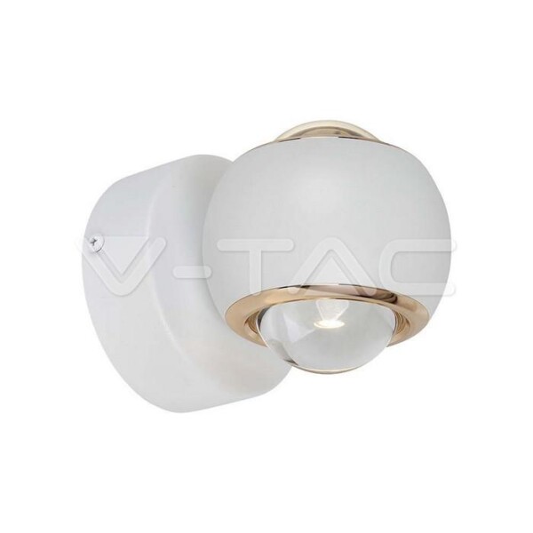 10W LED LAMPADA DA GIARDINO CORPO BIANCO  3000K