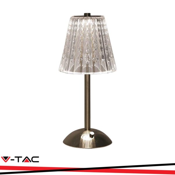 3W LED TABLE LAMP 3IN1-NICKLE SAND