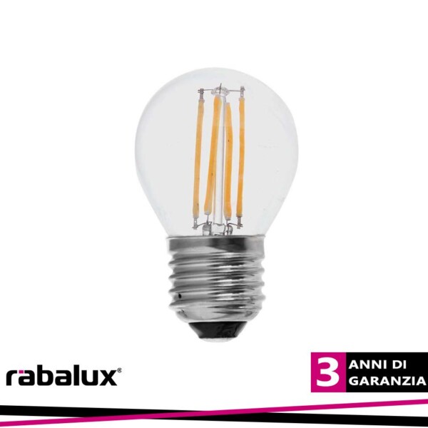 FIL. LED, E27 G45, 4W, 470LM, 4000K