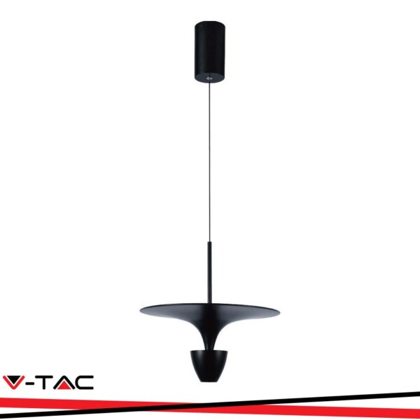 9W LED LAMPADA A SOSPENSIONE DI DESIGN (30*320*100CM) CORPO NERO 4000K
