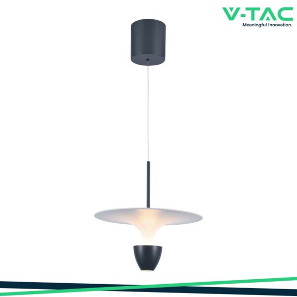 9W LED LAMPADARIO LED A SOSPENSIONE (30*300*1370MM) CORPO BIANCO 3000K ALTEZZA REGOLABILE