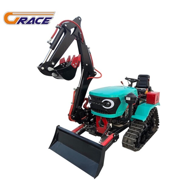 Mini trattore agricolo cingolato