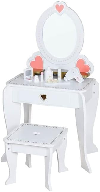 tavolo da trucco in legno